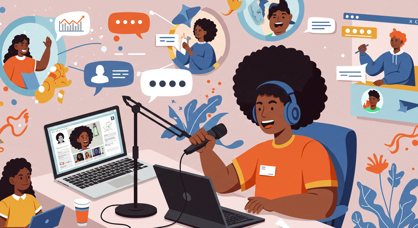 Student participating in a workshop